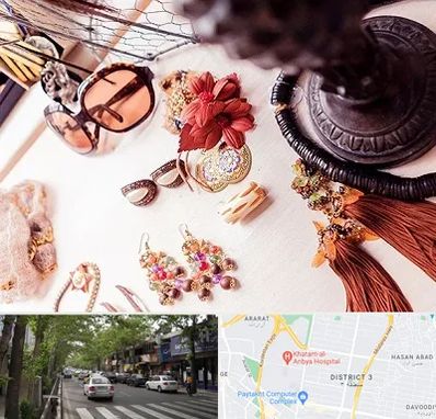 فروشگاه اکسسوری در ظفر 