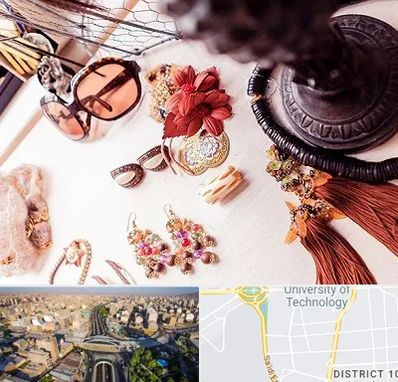 فروشگاه اکسسوری در استاد معین 