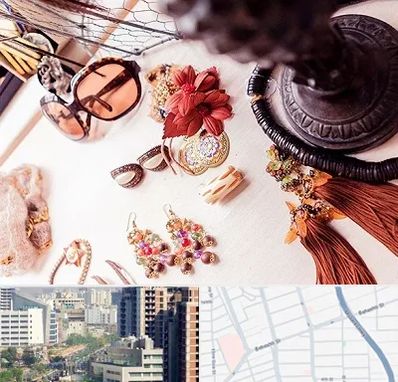 فروشگاه اکسسوری در خیابان بهشتی