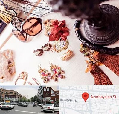 فروشگاه اکسسوری در خیابان آذربایجان