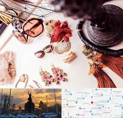 فروشگاه اکسسوری در میدان حر