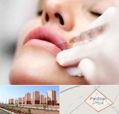 کلینیک تزریق ژل لب در پردیسان قم