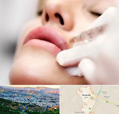 کلینیک تزریق ژل لب در سنندج