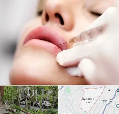 کلینیک تزریق ژل لب در دروس