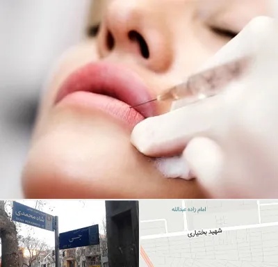 کلینیک تزریق ژل لب در سی متری جی