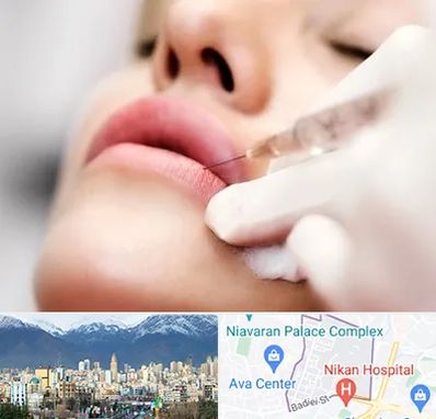 کلینیک تزریق ژل لب در آجودانیه