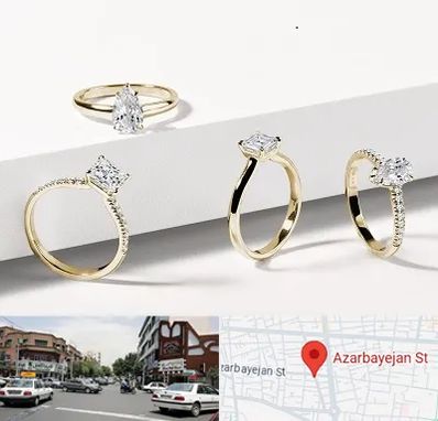 فروشگاه انگشتر در خیابان آذربایجان