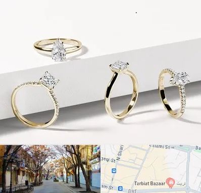 فروشگاه انگشتر در تربیت تبریز