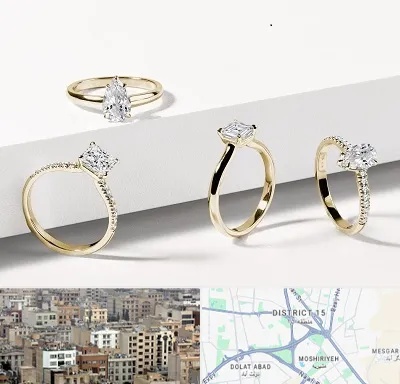 فروشگاه انگشتر در جنوب شرق تهران