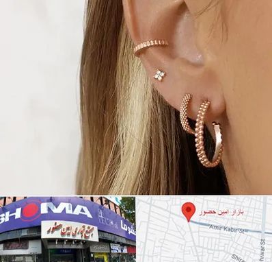 فروشگاه گوشواره در امین حضور