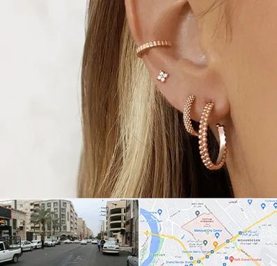 فروشگاه گوشواره در زیتون کارمندی اهواز