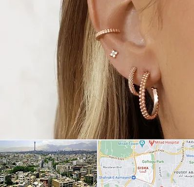 فروشگاه گوشواره در گیشا 