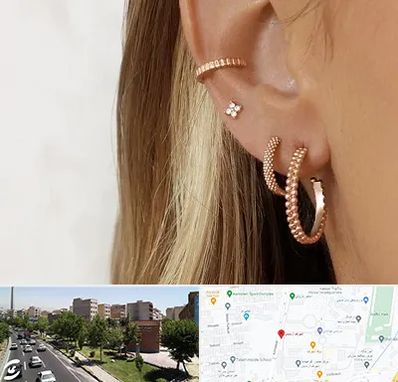 فروشگاه گوشواره در شهرک آزمایش