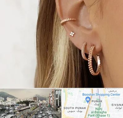 فروشگاه گوشواره در پونک 