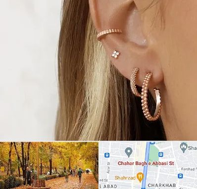 فروشگاه گوشواره در چهارباغ اصفهان