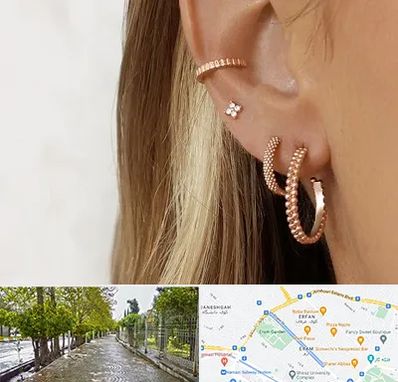 فروشگاه گوشواره در خیابان ارم شیراز