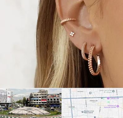 فروشگاه گوشواره در مرکز تهران