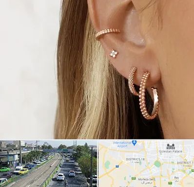 فروشگاه گوشواره در جنوب تهران 