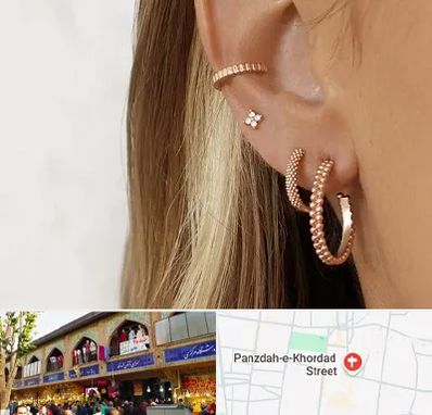 فروشگاه گوشواره در 15 خرداد