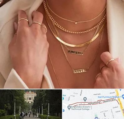 فروشگاه گردنبند زنانه در بلوار معلم رشت 