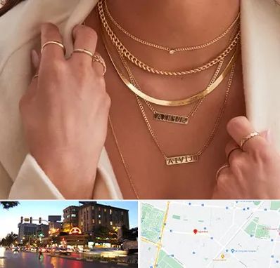 فروشگاه گردنبند زنانه در بلوار سجاد مشهد