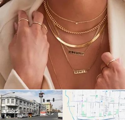 فروشگاه گردنبند زنانه در 17شهریور