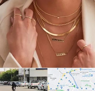 فروشگاه گردنبند زنانه در قدوسی شرقی شیراز