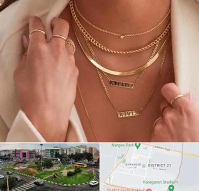 فروشگاه گردنبند زنانه در تهرانسر 