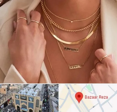 فروشگاه گردنبند زنانه در بازار رضا مشهد