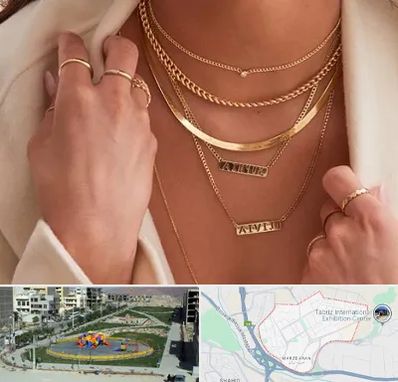 فروشگاه گردنبند زنانه در مرزداران تبریز