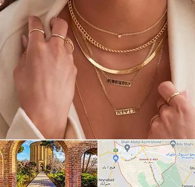 فروشگاه گردنبند زنانه در شهر ری