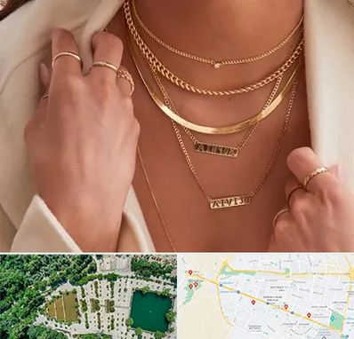 فروشگاه گردنبند زنانه در وکیل آباد مشهد