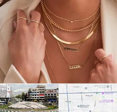 فروشگاه گردنبند زنانه در مرکز تهران