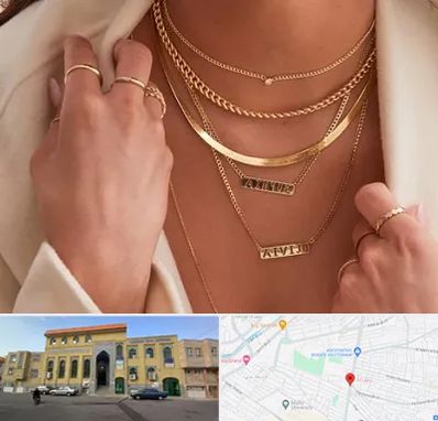 فروشگاه گردنبند زنانه در زنبیل آباد قم