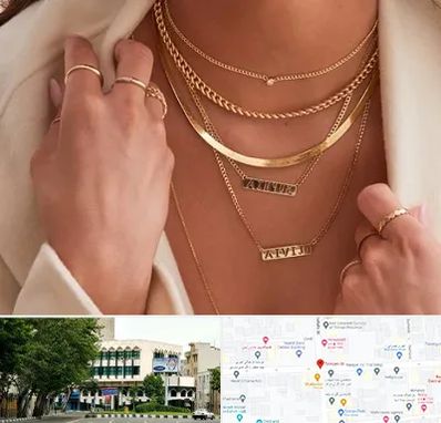 فروشگاه گردنبند زنانه در طالقانی