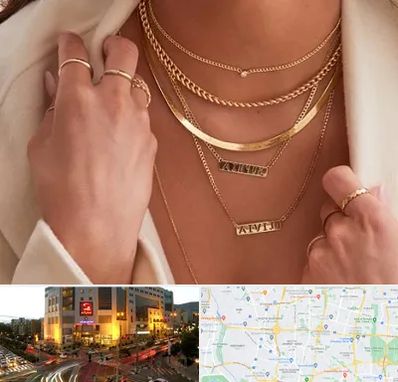 فروشگاه گردنبند زنانه در جنت آباد تهران 