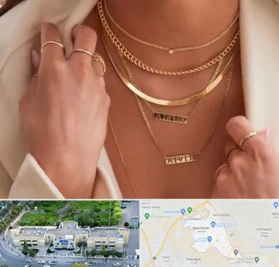 فروشگاه گردنبند زنانه در نسیم شهر