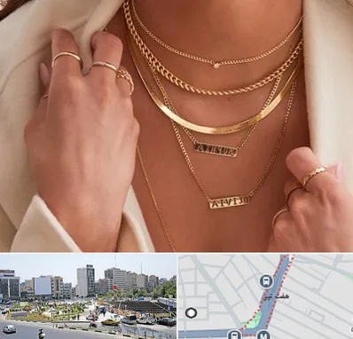 فروشگاه گردنبند زنانه در هفت تیر