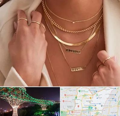 فروشگاه گردنبند زنانه در منطقه 3 تهران