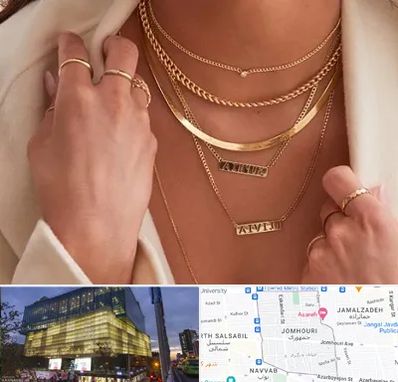 فروشگاه گردنبند زنانه در جمهوری 