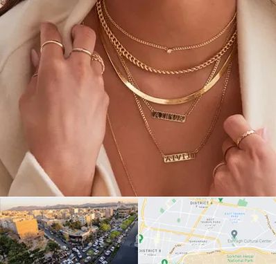 فروشگاه گردنبند زنانه در تهرانپارس 