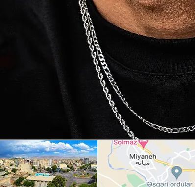 فروشگاه گردنبند مردانه در میانه