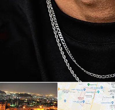 فروشگاه گردنبند مردانه در مارلیک کرج
