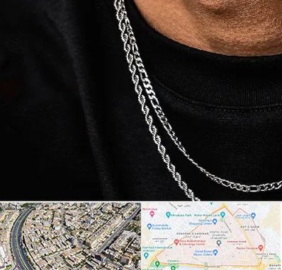 فروشگاه گردنبند مردانه در شهرک غرب مشهد
