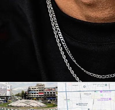 فروشگاه گردنبند مردانه در مرکز تهران
