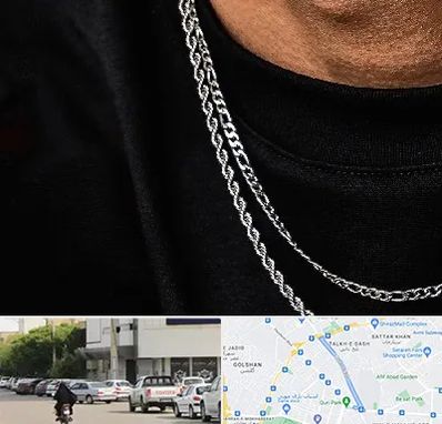 فروشگاه گردنبند مردانه در قدوسی شرقی شیراز