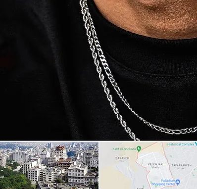 فروشگاه گردنبند مردانه در ولنجک 