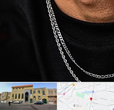 فروشگاه گردنبند مردانه در زنبیل آباد قم