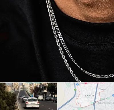 فروشگاه گردنبند مردانه در خطیب تبریز