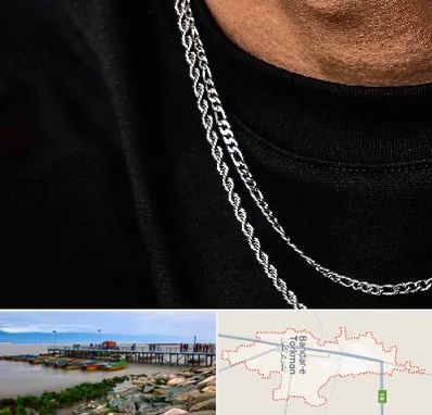 فروشگاه گردنبند مردانه در بندر ترکمن